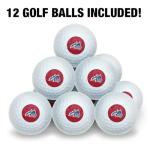 Stony Brook University Logo Wilson Golf Balls 12 Pack