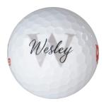 Custom Monogram Wilson Staff Golf Balls - 1 Dozen