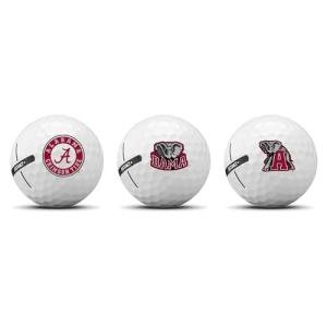 Alabama Crimson Tide Taylormade Golf Balls 3 Pack