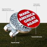 Wolph Golf Ball Marker with Magnetic Hat Clip