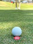 Wolph Golf Ball Marker with Magnetic Hat Clip