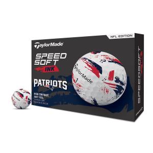 TaylorMade NFL Patriots Speed Soft Golf Balls