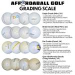 Affordable 50-Pack Recycled Golf Balls Mix