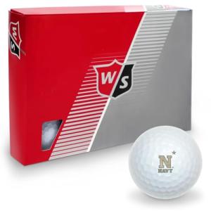 United States Naval Academy Wilson Golf Balls 12-Pack