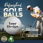 Personalized Pro V1 Refinished Golf Balls - 12-Pack