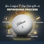 Personalized Pro V1 Refinished Golf Balls - 12-Pack