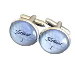 Silver Golf Ball Cufflinks