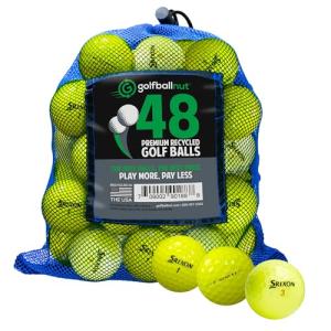 Srixon Z Series Yellow Golf Balls - 48 Pack