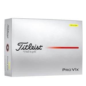 Titleist Pro V1x Golf Balls - Yellow