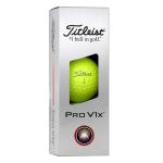 Titleist Pro V1x Golf Balls - Yellow