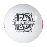 Custom Monogram Wilson Staff Elite Golf Balls - 3 Pack