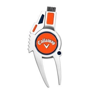 Callaway 4-in-1 Golf Divot Tool - Orange/Navy
