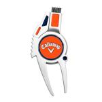 Callaway 4-in-1 Golf Divot Tool - Orange/Navy