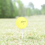 48 Yellow Recycled Golf Balls with Mesh Bag