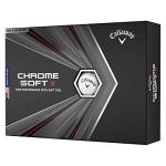 Callaway Chrome Soft X Golf Balls - White