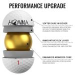 Honma BERES 3S Long Distance Golf Balls - 12 Pack