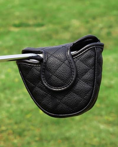 Big Teeth Magnetic Mallet Putter Cover - Black