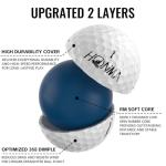 Honma 48-Pack Distance Golf Balls for Beginners