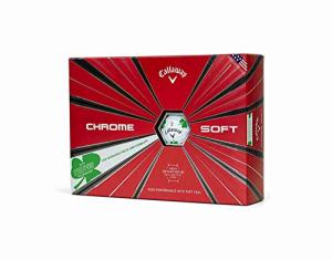 Callaway Chrome Soft Truvis Shamrock Golf Balls