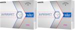 Callaway Supersoft Pink Splatter Golf Balls - 2 Pack