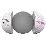 Callaway Supersoft Pink Splatter Golf Balls - 2 Pack