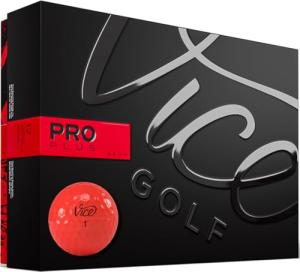 VICE Pro Plus Red Golf Balls