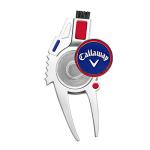 Callaway 4-in-1 Golf Divot Tool - Red/White/Blue