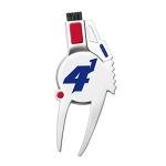 Callaway 4-in-1 Golf Divot Tool - Red/White/Blue