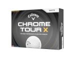 Callaway Golf Chrome Tour X 2026 Golf Balls(White,One Dozen)