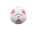 Callaway Golf Chrome Soft 2026 Golf Balls(Truvis Hearts,One Dozen)