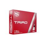 Wilson Triad Custom Golf Balls - Imprint A Personalized Design or Logo (Set of 12)