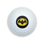 Batman 89 Logo Wilson Golf Balls 12 Pack, Regulation Size Full Color Premium Golf Balls