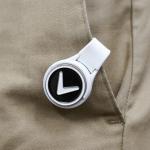 Callaway Magnetic Golf Ball Marker Hat Clips 2-Pack - Black/White