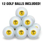 Wilson Alien Abduction Warning Sign Golf Balls 12 Pack