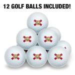 Florida State Flag Wilson Premium Golf Balls 12-Pack