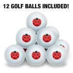 Wilson Ladybug Golf Balls 12 Pack