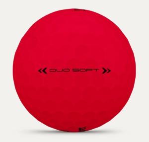 Wilson Staff Duo Soft Golf Balls - Red 3 Pack