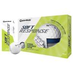 TaylorMade Soft Response White Golf Balls - 12 Pack