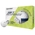 TaylorMade Soft Response White Golf Balls - 12 Pack