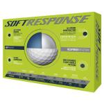 TaylorMade Soft Response White Golf Balls - 12 Pack