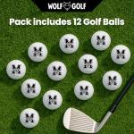 Customizable Golf Balls - 12 Pack Designs
