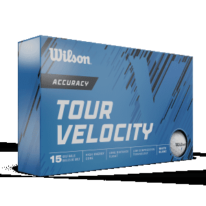 Wilson Tour Velocity Golf Balls - 15 Pack