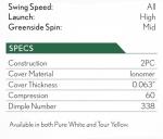 Srixon Soft Feel 13 Brite Golf Balls