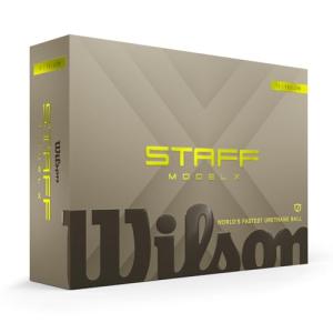 Wilson Staff Model X Yellow Golf Balls - 12 Pack
