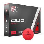 Wilson Duo Soft Red Golf Balls for Men