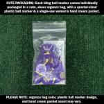 Bling Golf Ball Marker with Magnetic Hat Clip