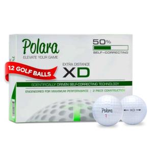 Polara Ultimate Straight Golf Balls for Hook Correction