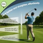 Polara Ultimate Straight Golf Balls for Hook Correction