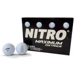 Nitro Golf Balls for Maximum Distance, 12-Pack