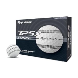 TaylorMade 2024 TP5X Stripe Golf Balls - 12 Pack